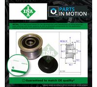 Overrunning Alternator Pulley fits BMW 320D E46 2.0D 98 to 05 Clutch INA Quality
