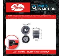 Gates Overrunning Alternator Pulley - OAP7112