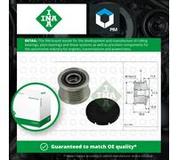 Overrunning Alternator Pulley fits MERCEDES E270 S210, W210 2.7D 99 to 03 Clutch