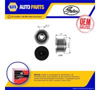 Overrunning Alternator Pulley fits MERCEDES E200 S211, W211 2.1D 06 to 09 Clutch