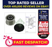 Overrunning Alternator Pulley fits MERCEDES E270 S210, W210 2.7D 99 to 03 Clutch