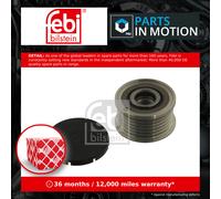 Overrunning Alternator Pulley fits MERCEDES ML270 W163 2.7D 99 to 05 OM612.963