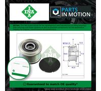 Overrunning Alternator Pulley fits NISSAN NV200 M20 1.5D 2010 on Clutch INA New