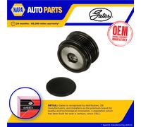 Overrunning Alternator Pulley fits OPEL INSIGNIA B 1.5 2017 on Clutch Gates New