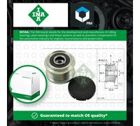 Overrunning Alternator Pulley fits PEUGEOT BOXER 2.2D 2006 on Clutch INA Quality