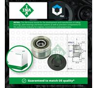 Overrunning Alternator Pulley fits MITSUBISHI COLT Mk6 1.5D 04 to 12 OM639.939