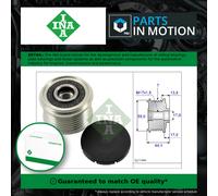 Overrunning Alternator Pulley fits SUBARU IMPREZA 2.0D 09 to 12 EE20Z Clutch INA