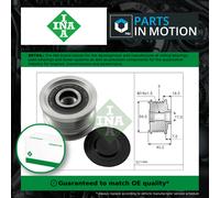 Overrunning Alternator Pulley fits VAUXHALL ASTRA H 1.8 04 to 10 Clutch INA New
