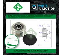 Overrunning Alternator Pulley fits VW GRAND CALIFORNIA 2.0D 2019 on Clutch INA