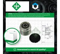 Overrunning Alternator Pulley fits VW PASSAT 1.6 96 to 05 Clutch INA 022903119B