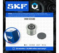 Alternator Alternator Freewheel Clutch SKF VKM 03100 Fits Audi Dodge Ford Jeep