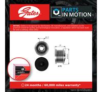 GATES Overruning Alternator Pulley OAP7046