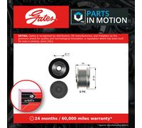 Overrunning Alternator Pulley OAP7135 Gates Clutch 12317802616 13258483 1204177