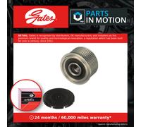Alternator pulley GATES OAP7305 for MERCEDES-BENZ AXOR 6.374 2002-2004