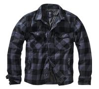 Brandit Lumber Jacket, black/grey, size 7XL