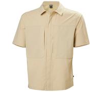 Helly Hansen Men's AWE Short Sleeve Softshell Overshirt Beige S