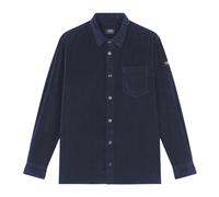 Overshirt in Cotton Velvet - male - Paul & Shark - Casual Shirts - Blue - M - Shirts M
