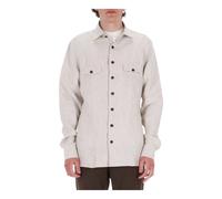 Overshirt Nigel - male - Borriello Napoli - Casual Shirts - Beige - 2XL - Shirts 2XL