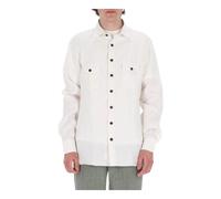 Overshirt Nigel - male - Borriello Napoli - Casual Shirts - White - 2XL - Shirts 2XL