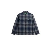 Overshirt Superdry Wool Miller Bleu XL