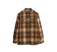 Overshirt Superdry Wool Miller Marron XL