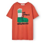 Oversize Big Rooster T-Shirt Red 4 years