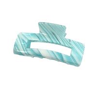 Oversize Candy-Colored Hair Clip Secure Grip French Barrettes for Fine Updos Bun Styling Comfortable Fashion Accessory French Retro Stripe Candy Color