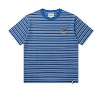 Oversize Filo Striped T-shirt Electric blue 6 years