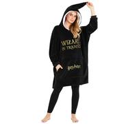 Oversize Poncho Harry Potter Black One Size