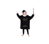 Oversize Poncho Wizard In Training Harry Potter Black One Size