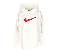 Oversize Swoosh Hoodie Red - female - Nike - Long Sleeve Training Tops - White - M - Sport M