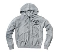 Oversize Zip Up Hoodie WCC Iron Gray West Coast Choppers 2XL