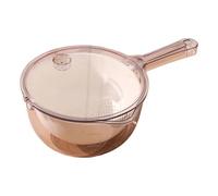 Oversized 2 Tiers Sink Strainer Basket Dishwasher Safe Produce Washer for Vegetables Grains and Kitchen Use Oversized Rice Washing Bowl