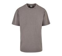 Urban Classics Men's T-Shirt Heavy Oversized Acid Wash Short Sleeve, Asphalt L