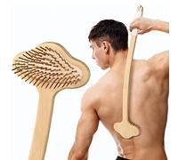 Oversized Back Scratcher, NURENDER Extended Bamboo Scratcher, 22.04" Long Curved Handle; Wider Head; More Larger Scratching Surface, Adults Body Instant Gift for Women and Men.