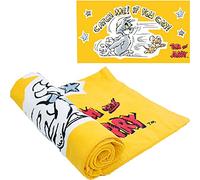 Oversized Beach Towel 58" x 28" - Tom and Jerry Catch Me - for Pool, Bath, Yoga, Gym, Travel, Camping, Beach Cart & Beach Chairs