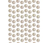 Oversized Beaded Garland, Latte, 2.7 m
