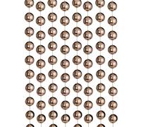 Oversized Beaded Garland, Mocha, 2.7 m