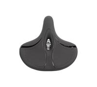 Oversized Bike Seat Comfortable Replacement Bike Saddle Extra-Large Soft Bike Saddle Waterproof Universal Fit Women And Men(Black)