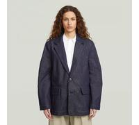 Oversized Blazer - Dark blue - Women XS