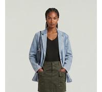 Oversized Blazer - Light blue - Women L
