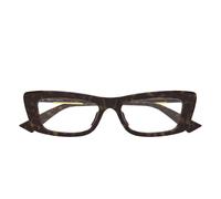 Oversized Cat-eye Optical Frame - female - Bottega Veneta - Glasses - Brown - 52 MM - Accessories 52 MM