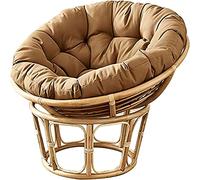 Oversized Chair Cush - Thick, Comfortable Round Swing Pad for Outdoor Hanging Egg Seats - Overstuffed Hammock Cush for Ultimate Relaxat