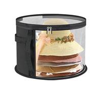 Oversized Clear Hat Box Storage Bag, Foldable Hat Case with Zipper & Handle, Cowboy Hat Travel Storage Case, Large Capacity Hat Organizer for Travel & Storage