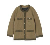 Oversized Cord Trimmed Chore Jacket - female - R13 - Light Jackets - Green - XS - Jackets XS