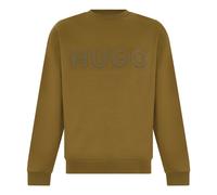 Oversized Cotton Terry Sweatshirt - male - Boss - Sweatshirts - Green - L - Sweatshirts & Hoodies L