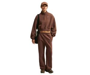 Oversized Court Sweatshirt for Women Nike Studio Medium Weight Marron XS