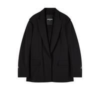 Oversized Crepe Blazer - female - Patrizia Pepe - Blazers - Black - S - Jackets S