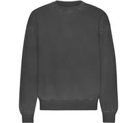 Oversized crewneck sweatshirt Colorful Standard Organic Faded Black Noir M