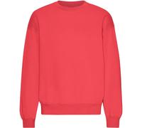 Oversized crewneck sweatshirt Colorful Standard Organic Red Tangerine Rouge XL